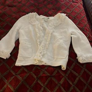 White sweater size small